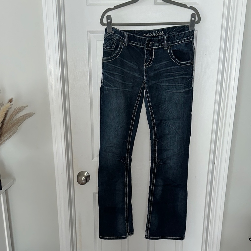 Maurices Blue Boot Cut Jeans Classic Denim Style
